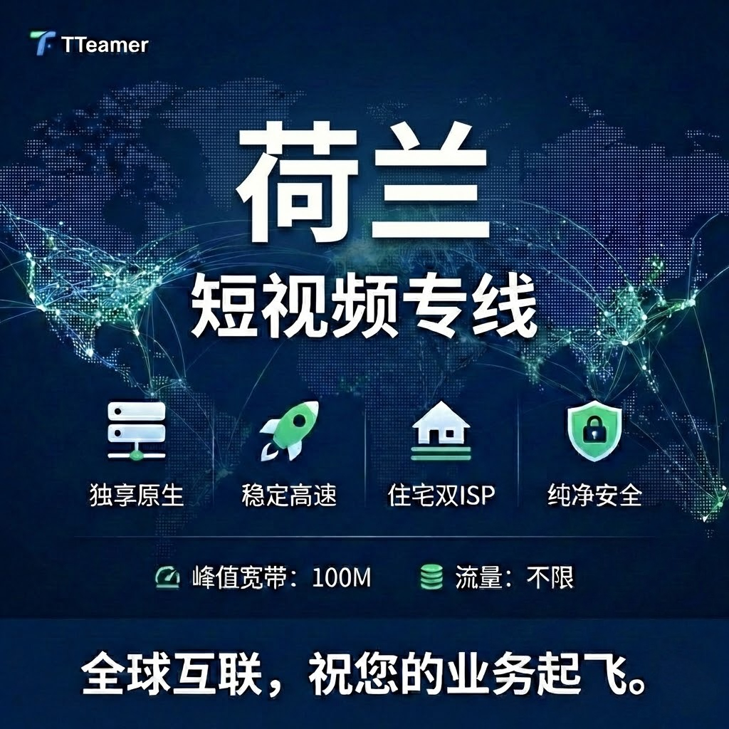 荷兰账号运营专线（30天）