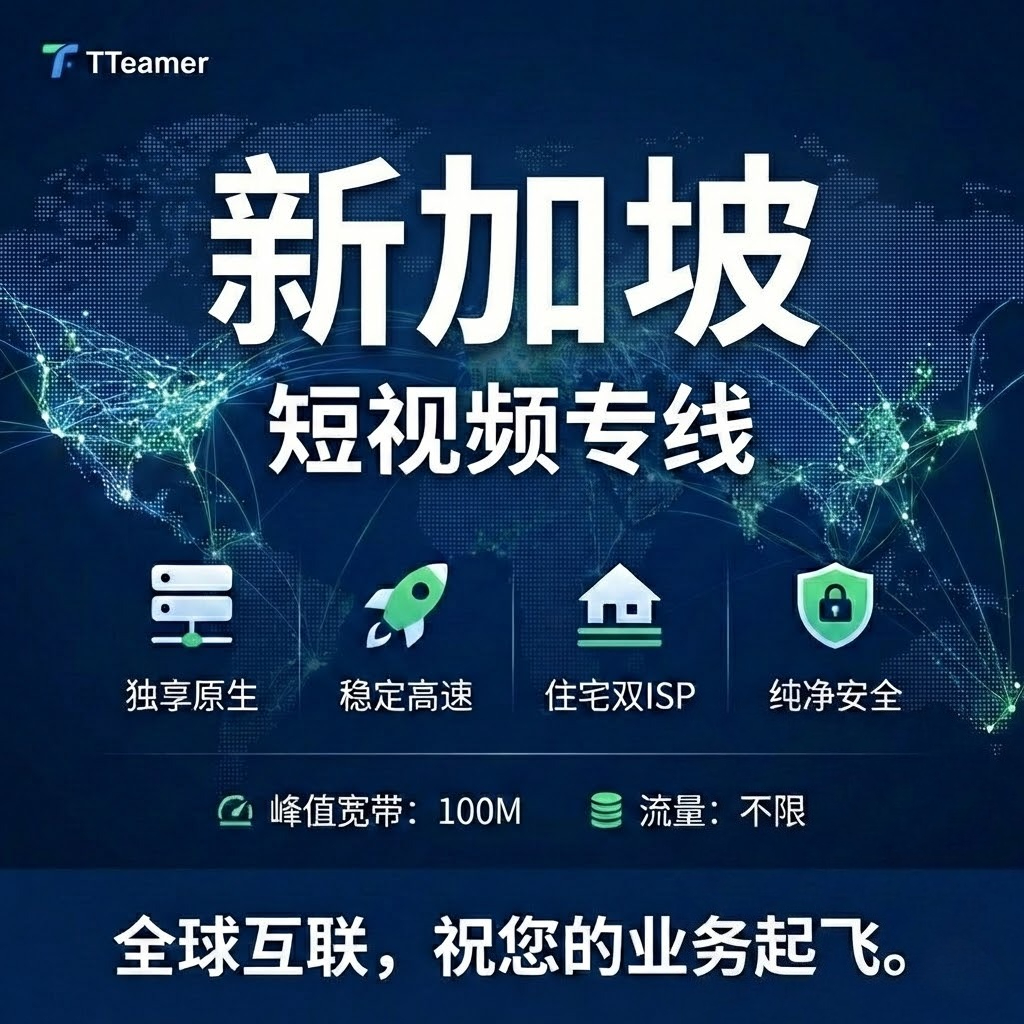 新加坡账号运营专线（30天）